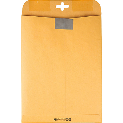 Quality Park 9 x 12 Postage Saving ClearClasp Envelopes with Reusable Redi-Tac Closure (QUA43568)