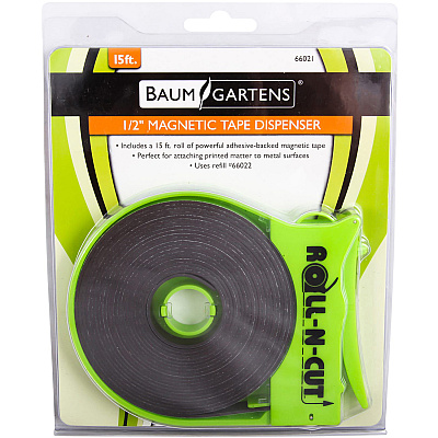 ZEUS Magnetic Tape with Self-Cutting Dispenser (BAU66021)