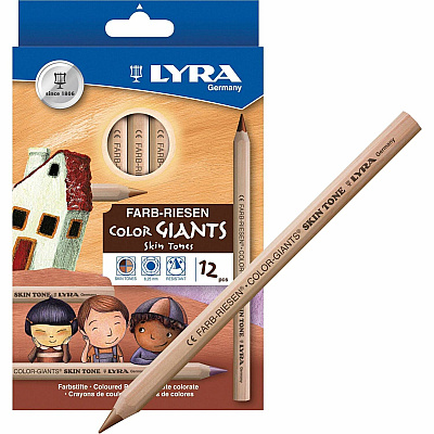 Lyra Color-Giants Skin Tone Colored Pencils (DIX3931124)