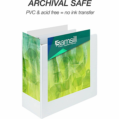 Samsill Earth's Choice Plant-based Durable View Binder (SAM16907)
