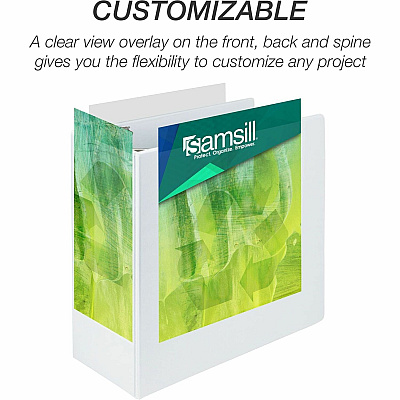 Samsill Earth's Choice Plant-based Durable View Binder (SAM16907)