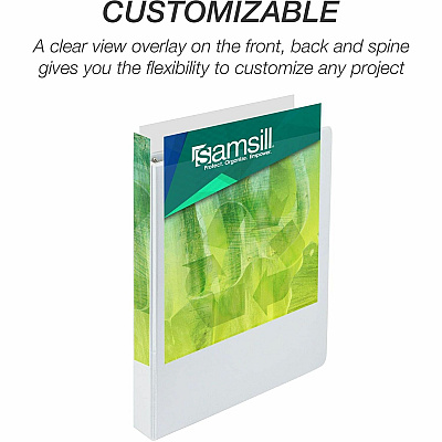Samsill Earth's Choice Plant-based Durable View Binder (SAM16937)