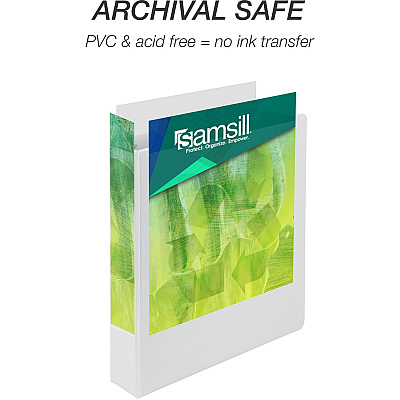 Samsill Earth's Choice Plant-based Durable View Binder (SAM16957)