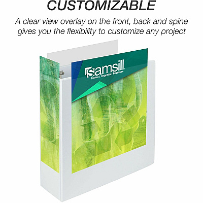 Samsill Earth's Choice Plant-based Durable View Binder (SAM16997)