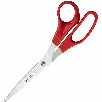 Westcott 8" All Purpose Straight Scissors (ACM13404)