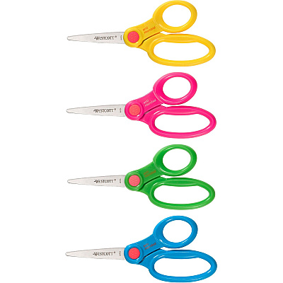 Westcott 5" Antimicrobial Kids Pointed Scissors (ACM14607)