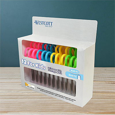 Westcott 5" Antimicrobial Kids Blunt Scissors (ACM14871)