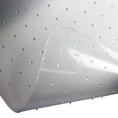 Cleartex Polycarbonate Rectangular Chair Mat for Carpets over 1/2" - 48" x 60" (FLR1115227ER)