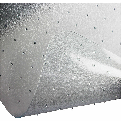 Cleartex Polycarbonate Rectangular Chair Mat for Carpets over 1/2" - 35" x 47" (FLR118927ER)