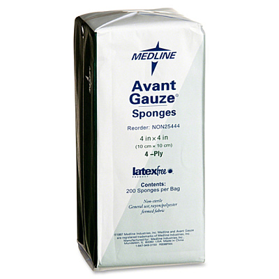 Medline Avant Nonsterile Gauze Nonwoven Sponges (MIINON25444)