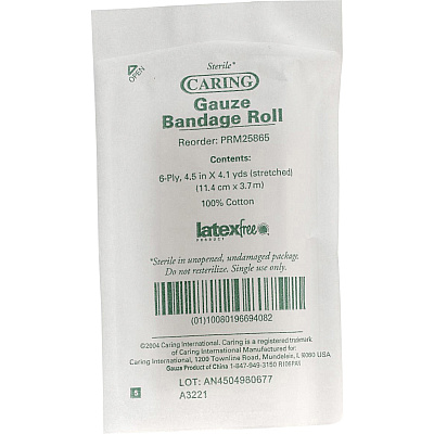 Medline Sterile Gauze Bandage Roll (MIIPRM25865)