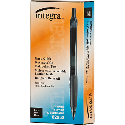 Integra 82952 Retractable Ballpoint Pens