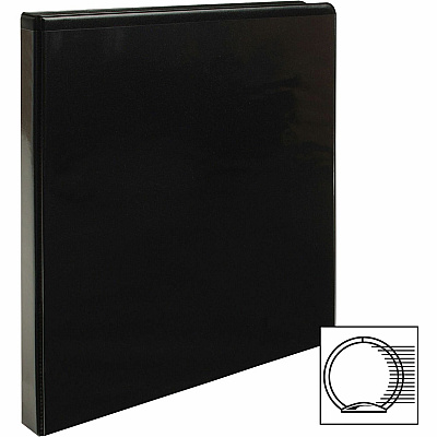 Business Source Round-ring View Binder (BSN09950)