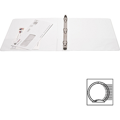 Business Source Round-ring View Binder (BSN09951)