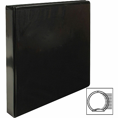 Business Source Round-ring View Binder (BSN09952)