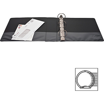 Business Source Round-ring View Binder (BSN09956)