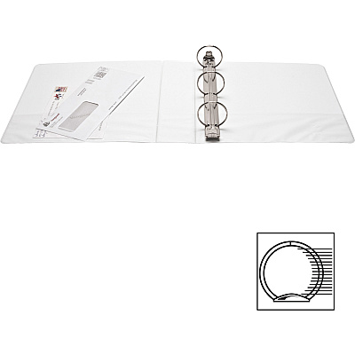 Business Source Round-ring View Binder (BSN09957)