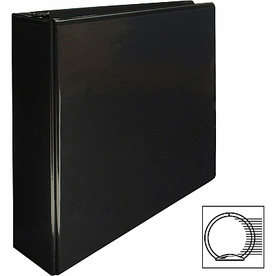 Business Source Round-ring View Binder (BSN09958)