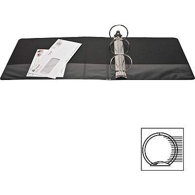 Business Source Round-ring View Binder (BSN09958)