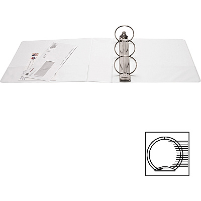 Business Source Round-ring View Binder (BSN09959)