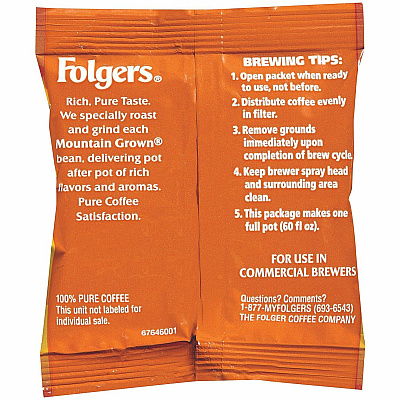 Folgers Ground 100% Colombian Supreme Coffee (FOL06451)