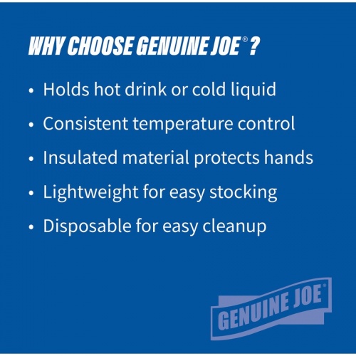 Genuine Joe Hot/Cold Foam Cups (58551)