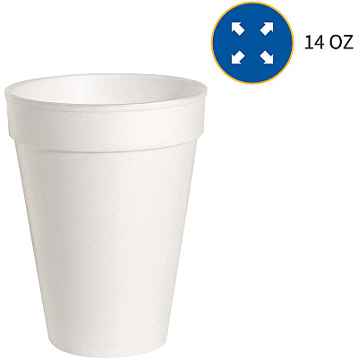 Genuine Joe 14 oz Hot/Cold Foam Cups (GJO58553)