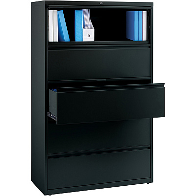 Lorell Fortress Series Lateral File w/Roll-out Posting Shelf (LLR60550)