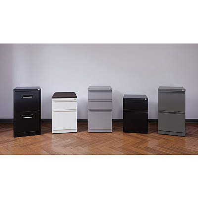 Lorell 22" File/File Mobile File Cabinet with Recessed Pull (LLR67733)