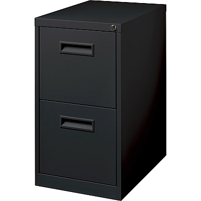 Lorell 19" File/File Mobile File Cabinet with Recessed Pull (LLR67741)