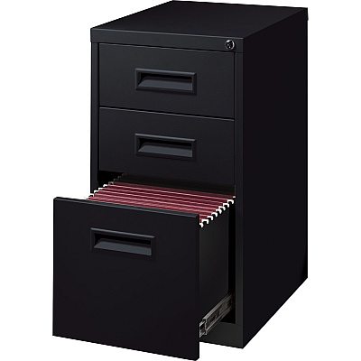 Lorell 19" Box/Box/File Mobile File Cabinet with Recessed Pull (LLR67745)