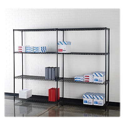 Lorell Industrial Wire Starter Shelving Unit (LLR69145)