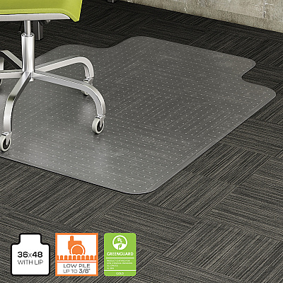 Lorell Standard Lip Low-pile Chairmat (LLR69157)