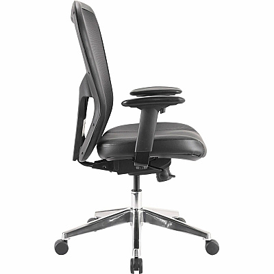 Lorell Elevate Mesh Mid-Back Office Chair (LLR85036)