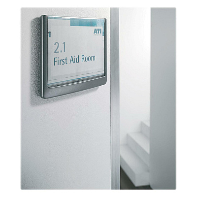 Durable CLICK SIGN with Cubicle Panel Pins (DBL497737)