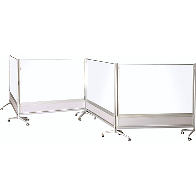 MooreCo Mobile Dry-erase Double-sided Partition (74764)