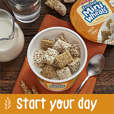 Keebler Kellogg's Frosted Mini-Wheats Cereal-in-a-Cup (KEB42799)