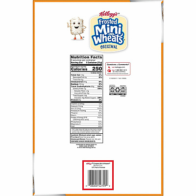 Keebler Kellogg's Frosted Mini-Wheats Cereal-in-a-Cup (KEB42799)