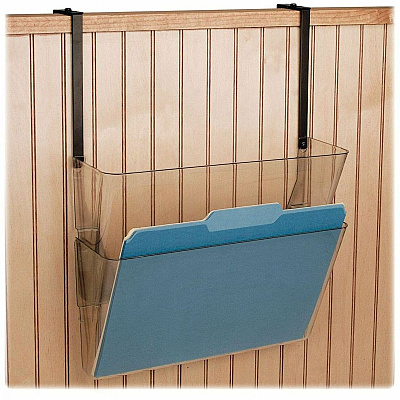 Officemate Mountable Wall File, Clear, 2PK (OIC21404)