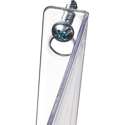 Officemate Mountable Wall File, Clear, 2PK (OIC21404)