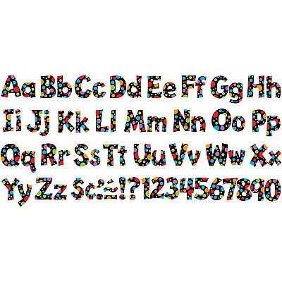 TREND Ready Letter Neon Dots (TEP79754)