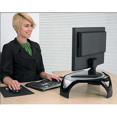 Fellowes Smart Suites Corner Monitor Riser (FEL8020101)