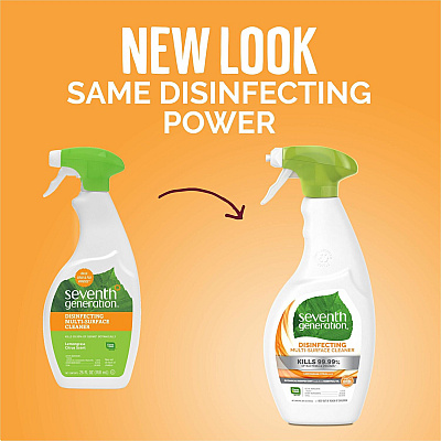 Seventh Generation Disinfecting Multi-Surface Cleaner (SEV22810EA)