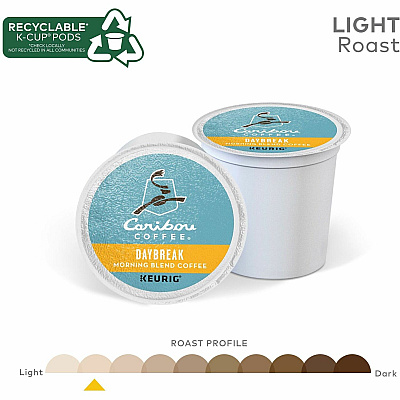 Caribou Coffee K-Cup Daybreak Coffee (GMT6994)