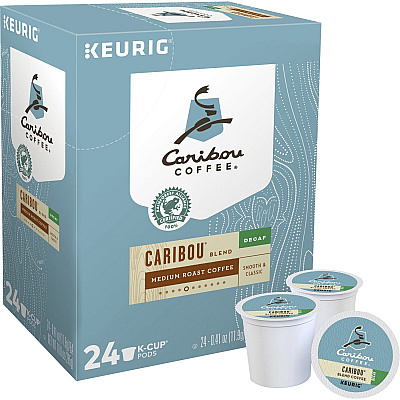 Caribou Coffee K-Cup Caribou Blend Decaf Coffee (GMT6995)