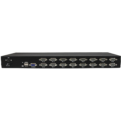 StarTech 16 Port 1u Rack Mount Usb Kvm Switch (SV1631DUSBU)