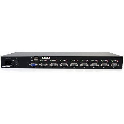 StarTech 8 Port Usb Vga Kvm Switch With Audio (SV831DUSBAU)