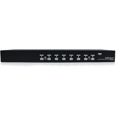 StarTech 8 Port 1u Rackmount Usb Kvm Switch (SV831DUSBU)