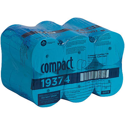 Compact Coreless Recycled Toilet Paper (GPC19374)