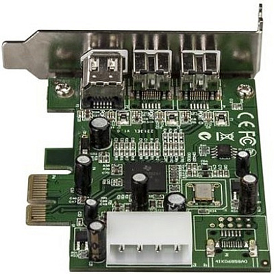 StarTech 2b 1a Lp Pci Express Firewire Card (PEX1394B3LP)